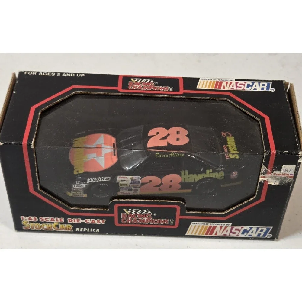 Davey Allison #28 Havoline Racing Champions 1:43 NASCAR Diecast w/‎ Box